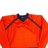 TOMMY SPORT Womens Sweatshirt Red V-Neck S