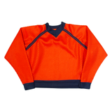 TOMMY SPORT Womens Sweatshirt Red V-Neck S