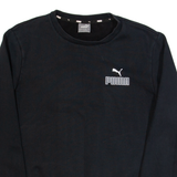 PUMA Mens Sweatshirt Black S