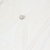 MONSOON Womens Cardigan Cream V-Neck Tight Knit Linen UK 8