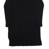 MASSIMO DUTTI Womens Cardigan Black V-Neck Tight Knit XS