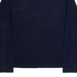 REGATTA Mens Fleece Blue 1/4 Zip S