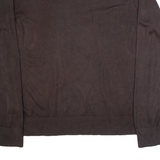 TOMMY HILFIGER Mens Jumper Brown V-Neck Tight Knit XL
