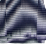 NAUTICA Striped Mens Sweatshirt Blue 1/4 Zip 2XL