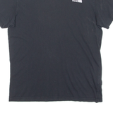 THE NORTH FACE Mens T-Shirt Black Crew Neck S