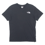 THE NORTH FACE Mens T-Shirt Black Crew Neck S