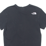 THE NORTH FACE Mens T-Shirt Black Crew Neck S