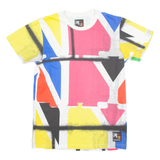 REEBOK Rolland Berry Mens T-Shirt White Crew Neck M