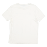 CHAMPION Mens T-Shirt Cream Crew Neck XS