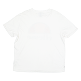 ELLESSE Womens T-Shirt White UK 12