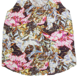 & OTHER STORIES Womens Printed Vest Pink Sleeveless Viscose Crazy Pattern S