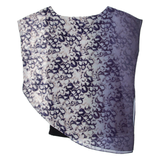 MINT VELVET Womens Printed Top Cream Viscose Animal Print UK 12