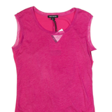 DKNY Womens Vest Purple Sleeveless XS