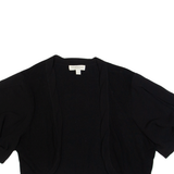 MONSOON Shawl Womens Cropped Top Black Viscose M