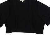 MONSOON Shawl Womens Cropped Top Black Viscose M