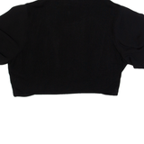 MONSOON Shawl Womens Cropped Top Black Viscose M