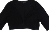 COAST Shawl Womens Cropped Top Black M