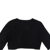 COAST Shawl Womens Cropped Top Black M
