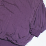 PHASE EIGHT Womens Top Purple 3/4 Sleeve Silk XS