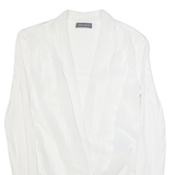 MINT VELVET Womens Top White Long Sleeve UK 6