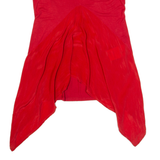 PHASE EIGHT Womens Vest Red Sleeveless Silk S