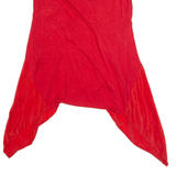 PHASE EIGHT Womens Vest Red Sleeveless Silk S