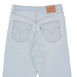 LEVI'S Ribcage Womens Denim Shorts Blue Slim S W27