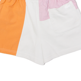 LACOSTE Womens Sports Shorts White Colourblock XS W24