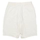 LAURA KENT Womens Chino Shorts Cream 90s Floral XS W26