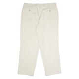 DOCKERS Mens Trousers Beige Regular Straight W36 L30