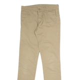 CARHARTT Sid Mens Twill Trousers Beige Regular Tapered W28 L32