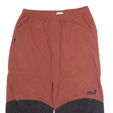 JACK WOLFSKIN 3/4 Length Outdoor Mens Trousers Red Regular Straight W28 L20