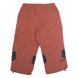JACK WOLFSKIN 3/4 Length Outdoor Mens Trousers Red Regular Straight W28 L20