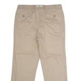 HITL Mens Trousers Beige Regular Straight W36 L30