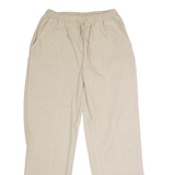 Mens Trousers Beige Regular Straight W28 L30