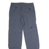 COLUMBIA Outdoor Womens Trousers Grey Regular Straight W30 L32