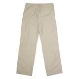 VAUDE Outdoor Mens Trousers Beige Regular Straight W34 L32