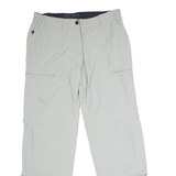 RODEO Outdoor Womens Trousers Grey Regular Straight W34 L31