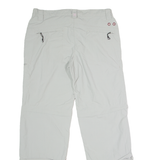 RODEO Outdoor Womens Trousers Grey Regular Straight W34 L31