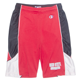 CHAMPION OHIO State Buckeyes USA Mens Sports Shorts Red Relaxed S W26