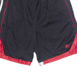 STARTER Mens Sports Shorts Black Relaxed L W32