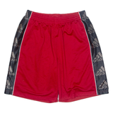 ADIDAS Mens Sports Shorts Red Relaxed XL W34