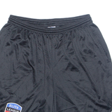CHAMPION Elite Hockey League Mens Sports Shorts Black Relaxed L W29
