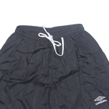 UMBRO Mens Sports Shorts Black Relaxed L W26