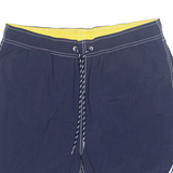 NAUTICA Mesh Lined Mens Swimming Shorts Blue Relaxed M W32