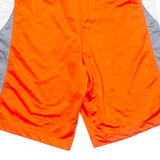 AIR JORDAN Mens Sports Shorts Orange Relaxed M W34