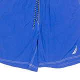 NAUTICA Mesh Lined Mens Swimming Shorts Blue Relaxed L W34