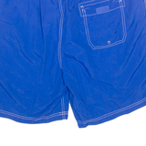 NAUTICA Mesh Lined Mens Swimming Shorts Blue Relaxed L W34