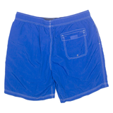 NAUTICA Mesh Lined Mens Swimming Shorts Blue Relaxed L W34