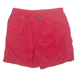 NAUTICA Mesh Lined Mens Swimming Shorts Red Relaxed XL W38